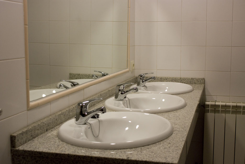 Habitación con literas del Albergue La Concha